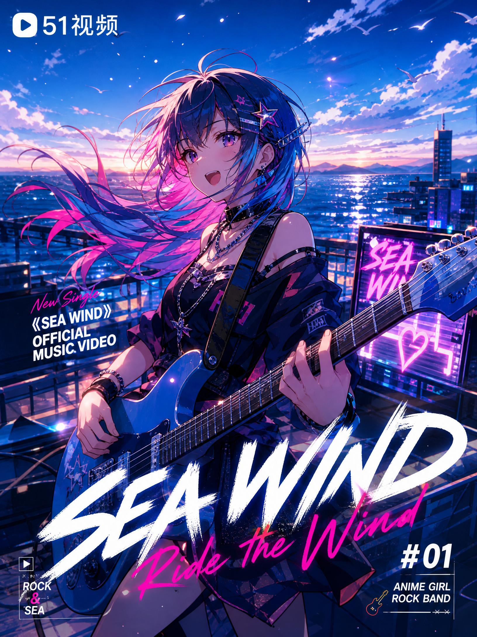 麻豆-SEA WIND原创麻豆MV